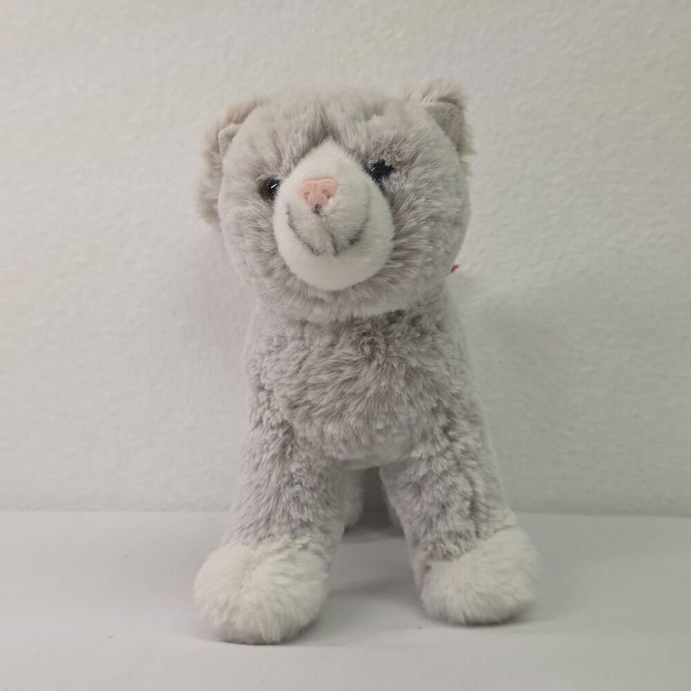 Douglas, Abby the Plush Cat, Tan Stuffed Animal Cuddle Toys Standing # 4038